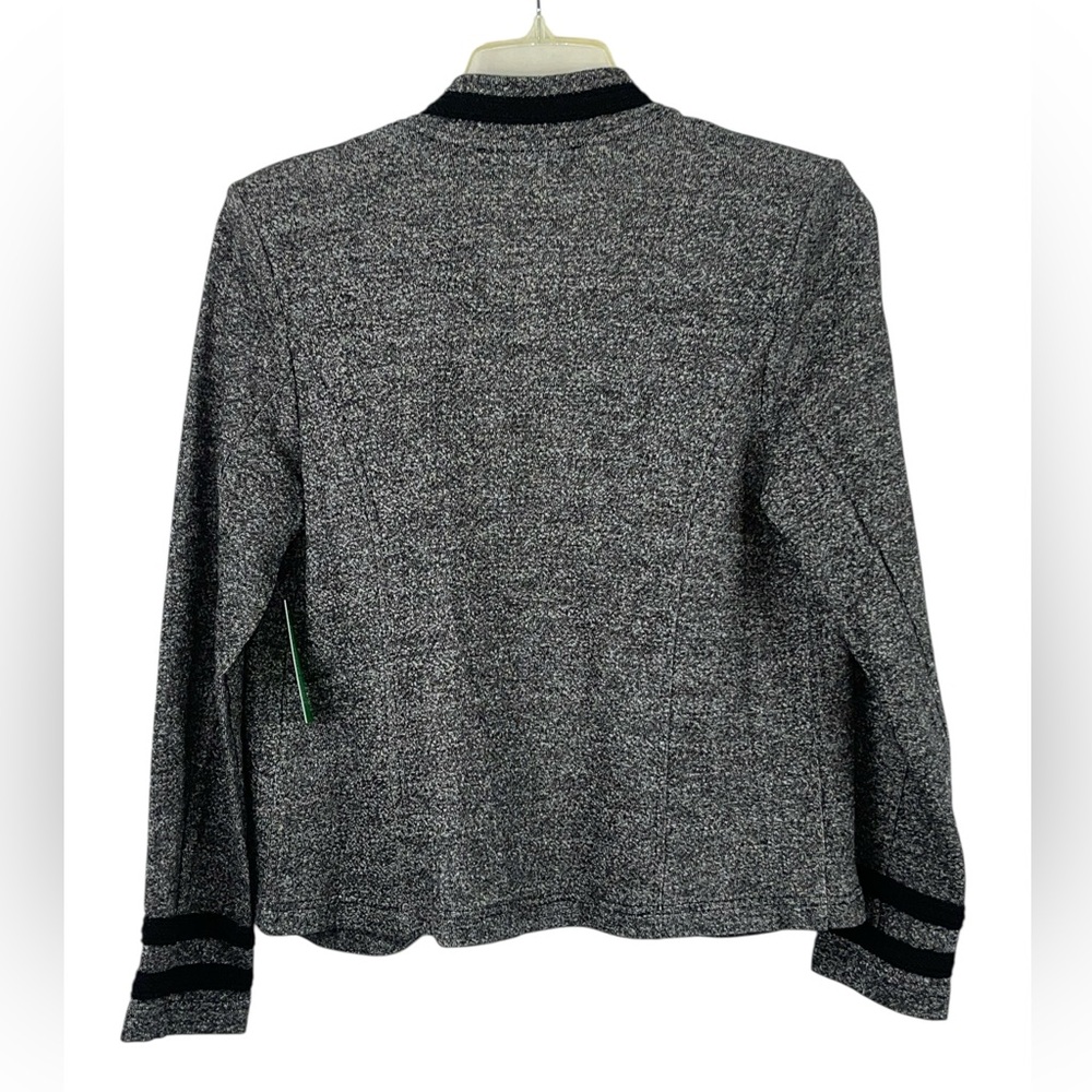 NWT Tommy Hilfiger tweed open front band jacket size large - Picture 8 of 15